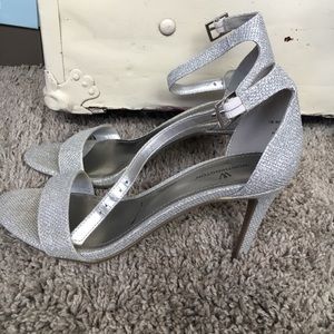 Silver heels